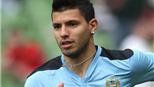 "Sát thủ" Aguero lỡ trận siêu Cúp Anh